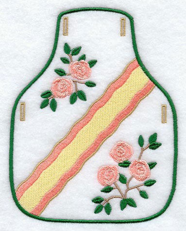 Rose Bottle Apron (In-the-Hoop)