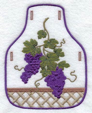 Grape Bottle Apron (In-the-Hoop)