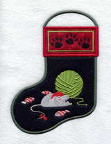 Cat Stocking (In-the-Hoop)