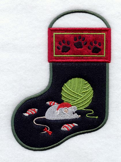 Cat Stocking (In-the-Hoop)