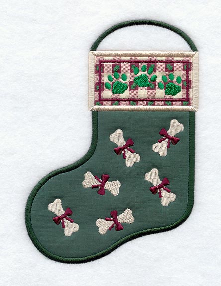 Dog Stocking (In-the-Hoop)