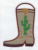 Cowboy Boot Stocking (In-the-Hoop)