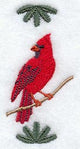 Cardinal Ornament Leaf