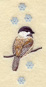 Chickadee Ornament Leaf