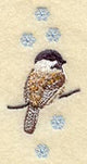 Chickadee Ornament Leaf