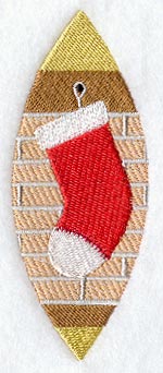 Stocking Ornament Leaf