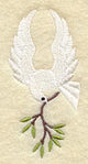 Dove Ornament Leaf