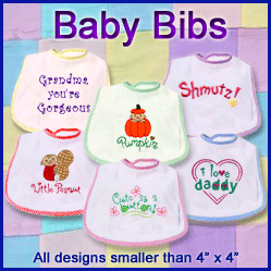 A Baby Bibs Design Pack