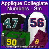 A Collegiate Numbers Design Pack (Applique)