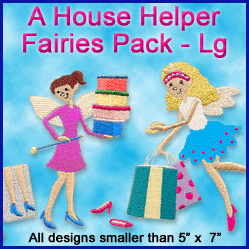 A House Helper Fairies Design Pack