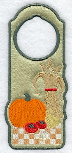 Fall Harvest Door Hanger (In-the-Hoop)