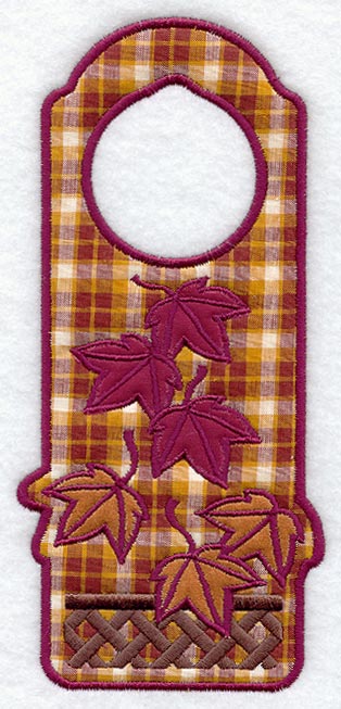 Maple Leaves Door Hanger (In-the-Hoop)