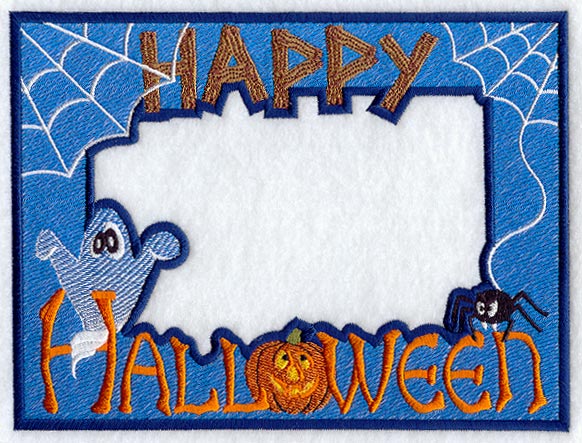 Happy Halloween Photo Frame (In-the-Hoop)