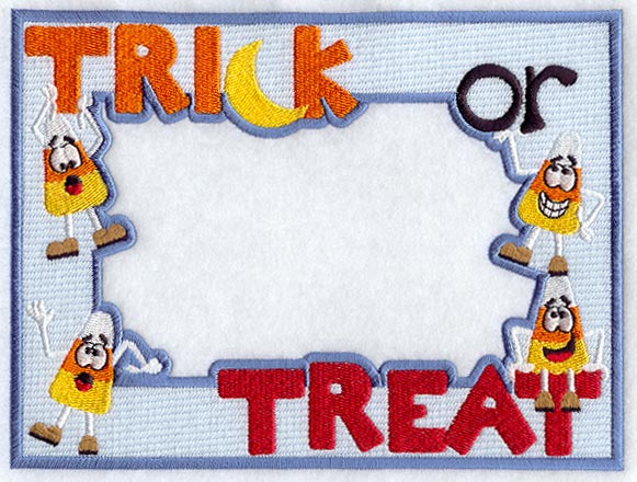 Trick or Treat Photo Frame (In-the-Hoop)