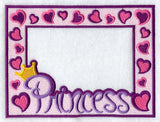 Princess Photo Frame (In-the-Hoop)
