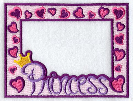 Princess Photo Frame (In-the-Hoop)