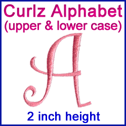 A Curlz Alphabet Design Pack