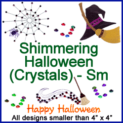 A Shimmering Halloween Design Pack (Crystals)