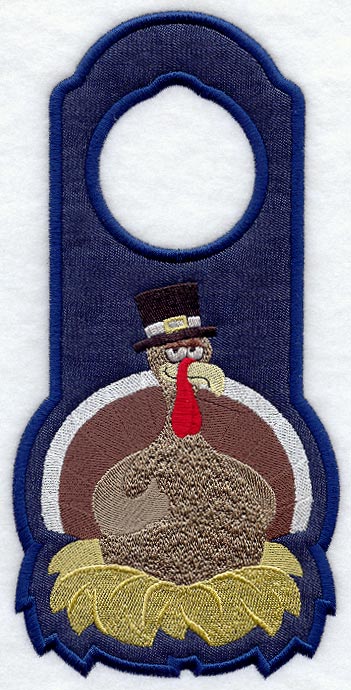 Turkey Door Hanger (In-the-Hoop)