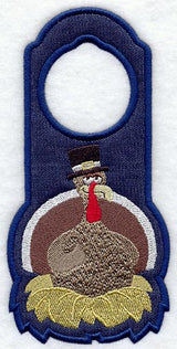 Turkey Door Hanger (In-the-Hoop)