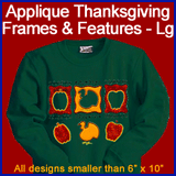 A Thanksgiving Frames Design Pack (Applique)
