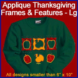 A Thanksgiving Frames Design Pack (Applique)