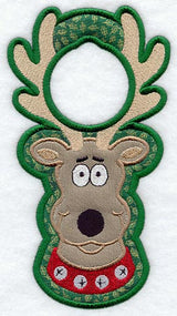 Reindeer Door Hanger (In-the-Hoop)