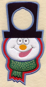 Snowman Door Hanger (In-the-Hoop)