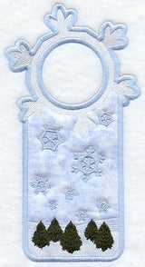 Snowflakes Door Hanger (In-the-Hoop)