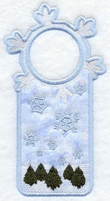 Snowflakes Door Hanger (In-the-Hoop)
