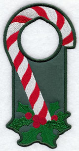 Candy Cane Door Hanger (In-the-Hoop)