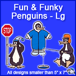 A Fun and Funky Penguins Design Pack