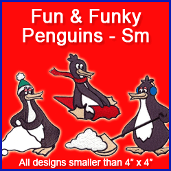 A Fun and Funky Penguins Design Pack