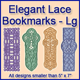 A Elegant Bookmarks (Lace) Design Pack