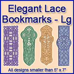 A Elegant Bookmarks (Lace) Design Pack