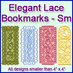 A Elegant Bookmarks (Lace) Design Pack