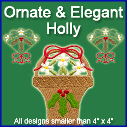 A Ornate and Elegant Holly Design Pack