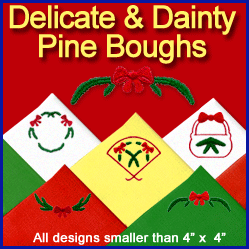A Delicate and Dainty Pine Bough Design Pack