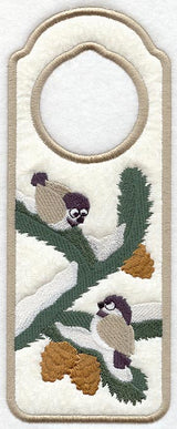Chickadee Door Hanger (In-the-Hoop)