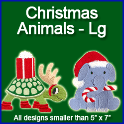A Christmas Animals Design Pack