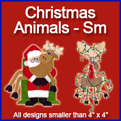 A Christmas Animals Design Pack