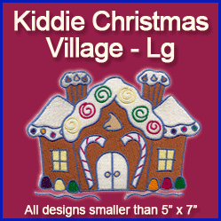 A Kiddie Christmas Village Design Pack