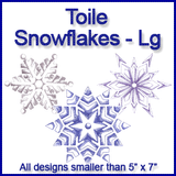 A Toile Snowflakes Design Pack
