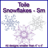 A Toile Snowflakes Design Pack