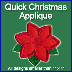 A Quick Christmas Applique Design Pack
