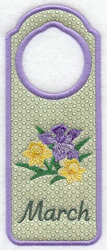 March Door Hanger (In-the-Hoop)