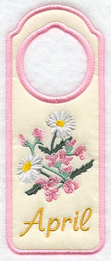 April Door Hanger (In-the-Hoop)