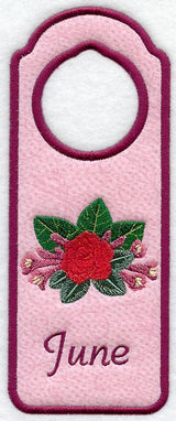 June Door Hanger (In-the-Hoop)