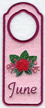 June Door Hanger (In-the-Hoop)