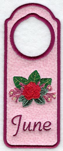 June Door Hanger (In-the-Hoop)